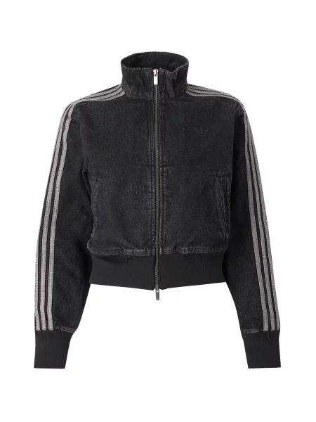 ADIDAS ORIGINALS Geacă de primăvară-toamnă FIREBIRD gri / denim negru