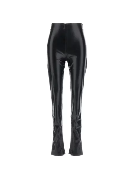 Pantaloni The Andamane din piele negru