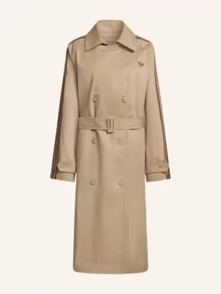 Adidas Originals Trencz Adicolor Twill beige beżowy