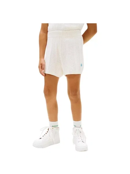 Pantaloni copii Tommy Hilfiger bej