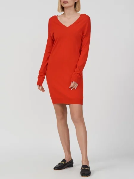 Платье Nina Ricci красное