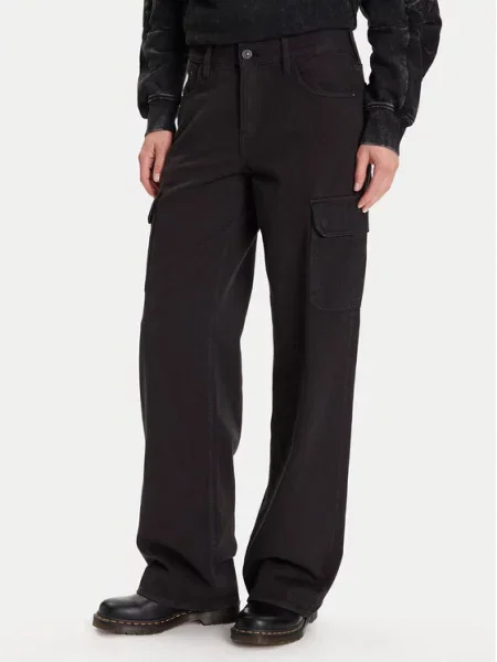 Kalhoty z materiálu G-Star Raw černé