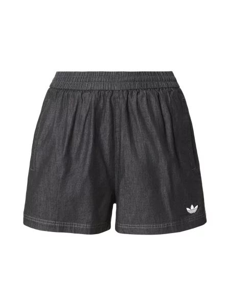 ADIDAS ORIGINALS Jeans Summer Glow negru denim alb