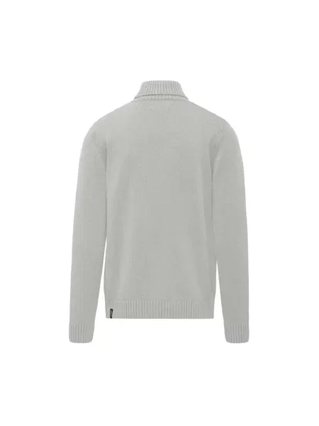 Sweter z golfem Bomboogie do golfa szary