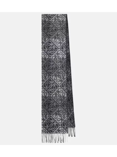 Fular Loewe de lână negru