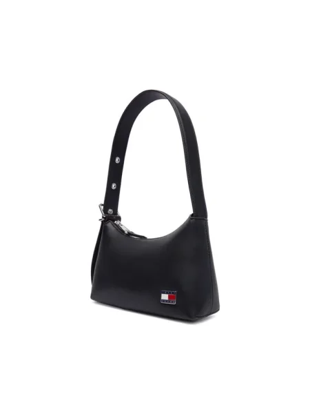 Geanta crossbody Tommy Jeans negru