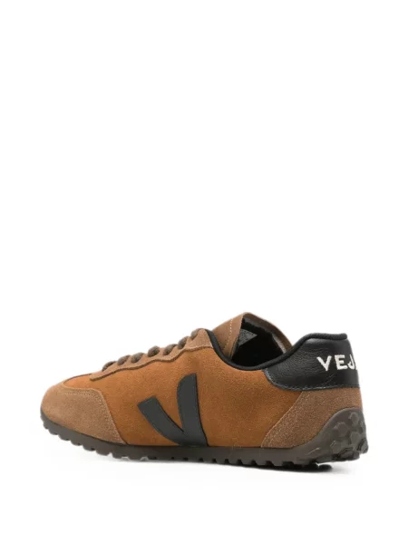 Sneakerși Veja cu autograf maro