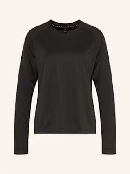 Schöffel Koszulka Z Długim Rękawem Smue schwarz czarna