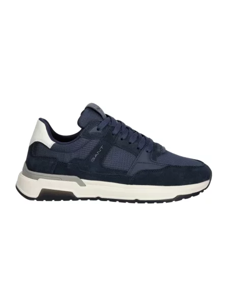 Sneakersy Gant skórzane niebieskie