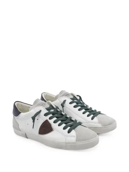 Sneakerși Philippe Model Paris cu autograf alb