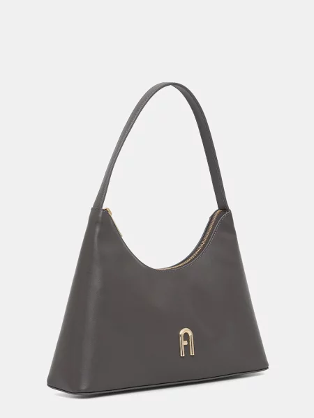 Rucsac Furla din piele gri