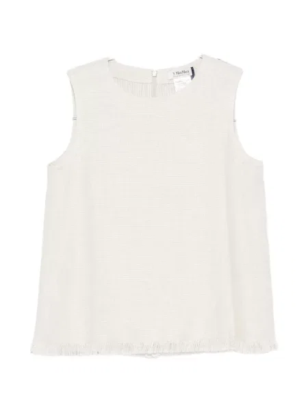 Top S Max Mara z frędzli