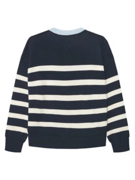Tommy Hilfiger Kardigán Nautical Stripes fehér