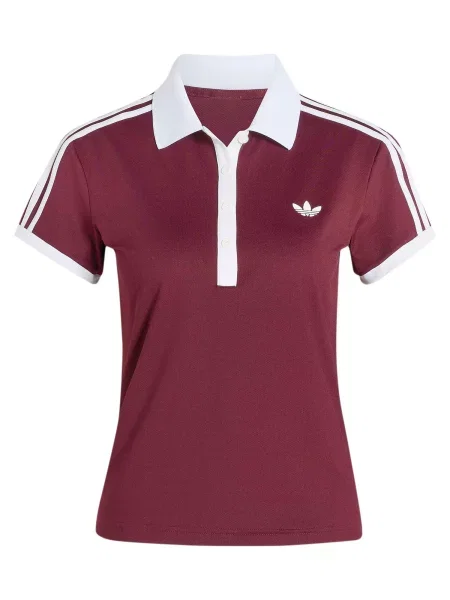 ADIDAS PERFORMANCE Tricou funcțional CLASSICS roșu vin alb