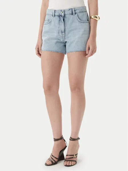 Patrizia Pepe Джинсові шорти Світло-синій сині