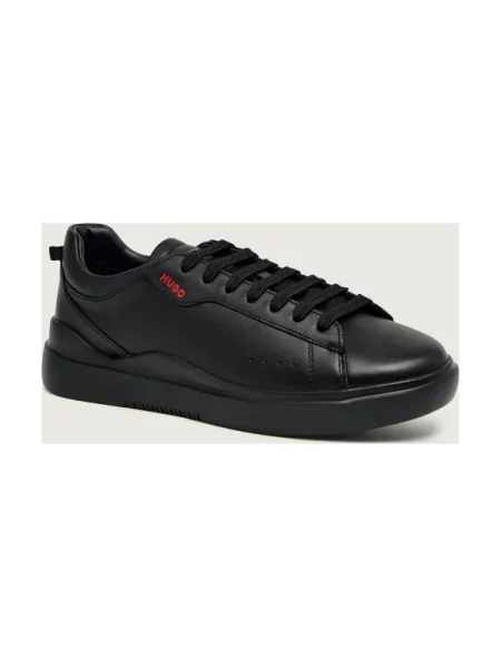 HUGO De piele sneakers Blake Tenn lt N negru