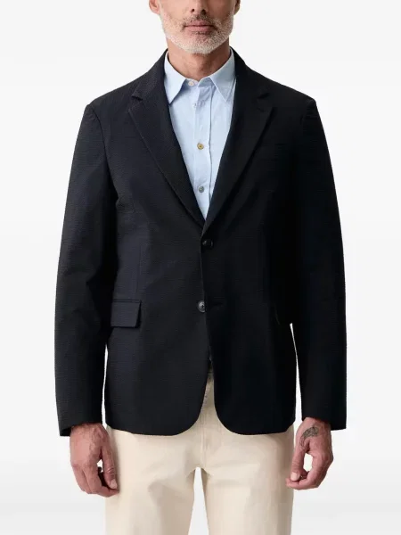 Geacă Emporio Armani cu glugă negru