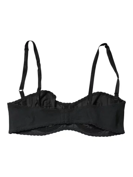 Biustonosz balkonetka Dolce And Gabbana czarna