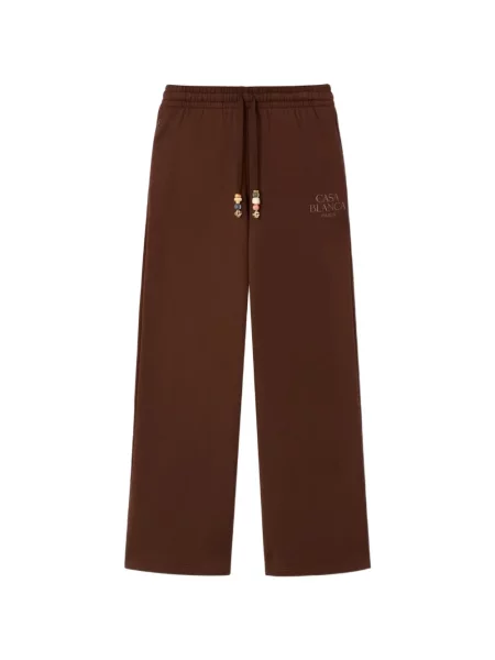 Pantaloni Casablanca alergare maro