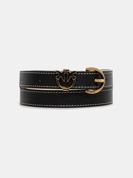 Pinko De piele TAMBORIL negru