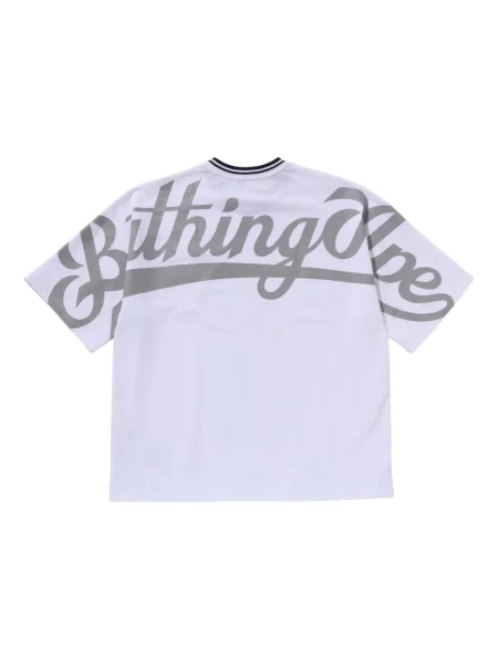 Tricou A Bathing Ape® cu imagine alb