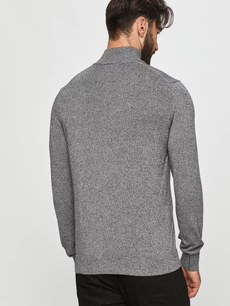 Sweter Lacoste klasyczny granatowy