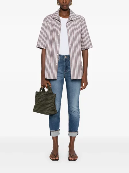 Дънки skinny fit 7 For All Mankind синьо