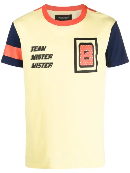 Tricou Viktor & Rolf cu imagine galben