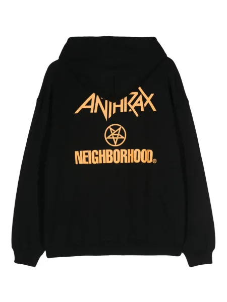 Hoodie Neighborhood με σχέδιο μαύρο