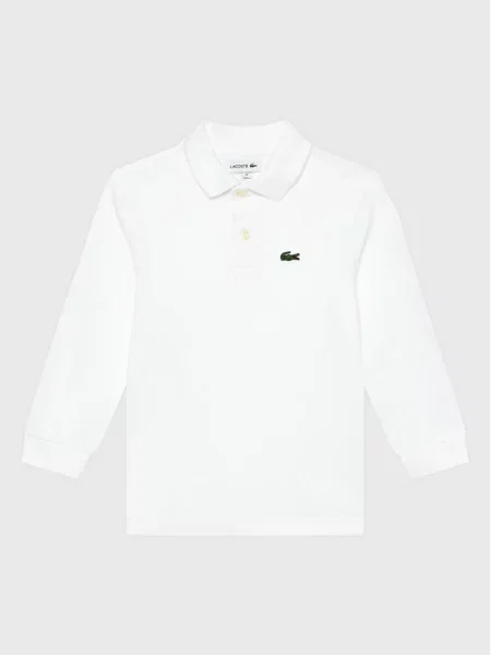 Lacoste Polo majica Regular Fit bela