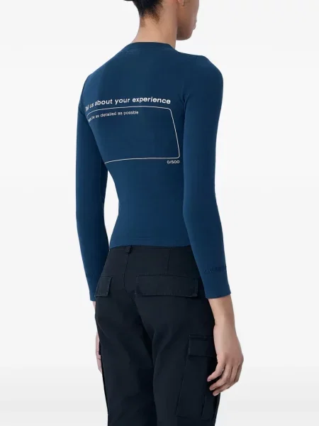 Tricou Balenciaga albastru
