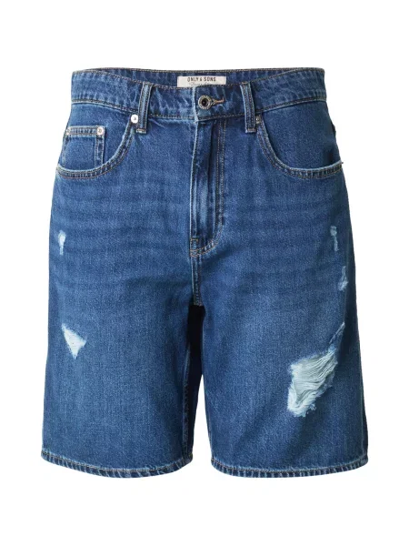 Only & Sons Traperice ONSEDGE traper plavi