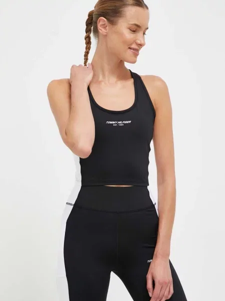 Топ Tommy Hilfiger черно
