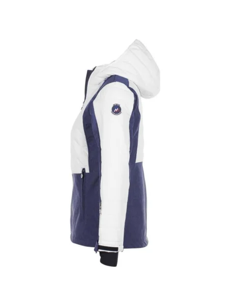 Geacă Peak Mountain softshell alb
