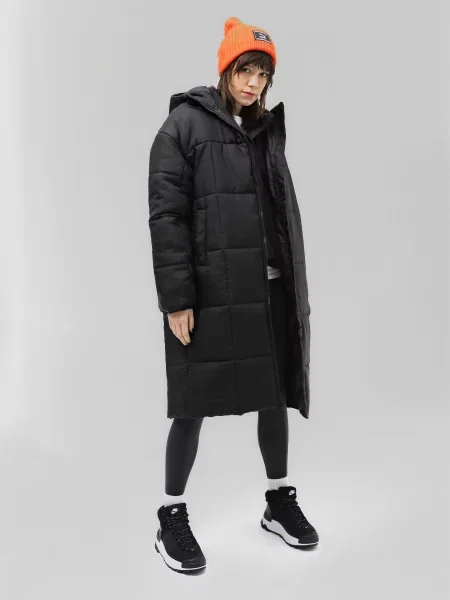 Пуховик NIKE Куртка женская Nike Sportswear Therma-Fit Classic чорний