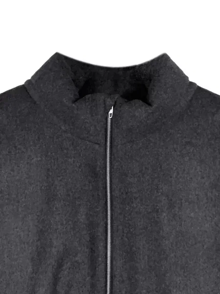 Geacă Jil Sander de lână gri