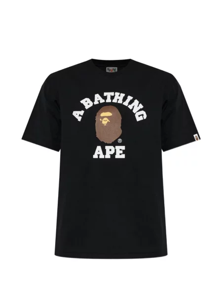 Tricou A Bathing Ape® cu imagine negru