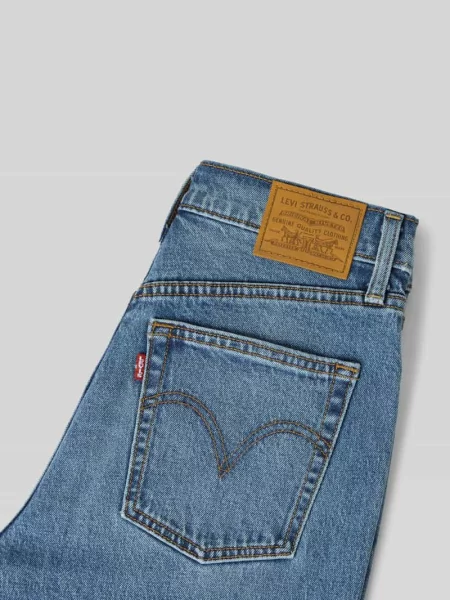Levi's jeansy flare RIBCAGE FLARE niebieskie