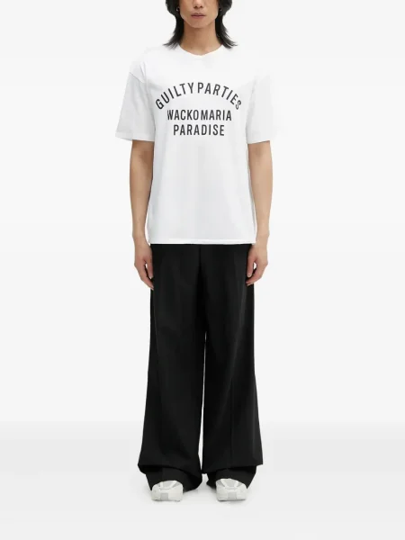 Tricou Wacko Maria cu imagine alb