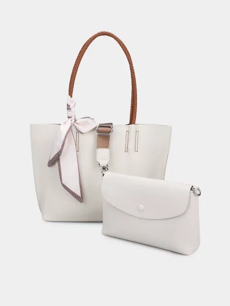 Braska Сумка Поліуретан білий