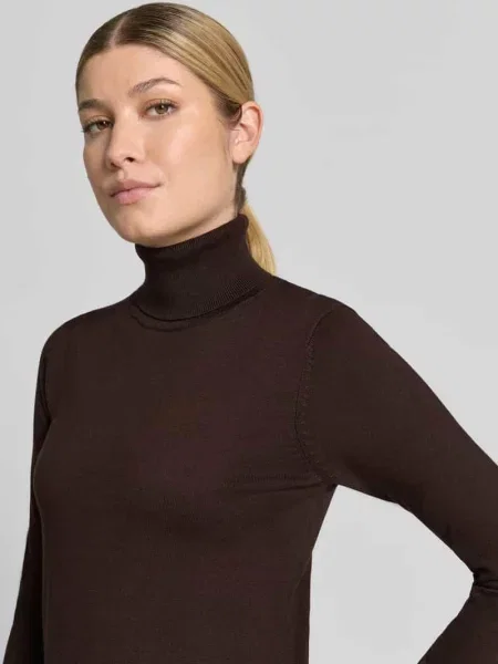 Sweter z dzianiny Slim Fit z mieszanki model IHLULS' Ichi