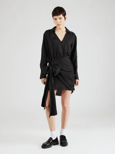 TOPSHOP Rochie negru alb