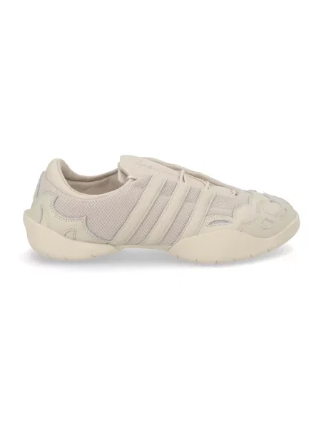 Sneakersy Y-3 skórzane szare