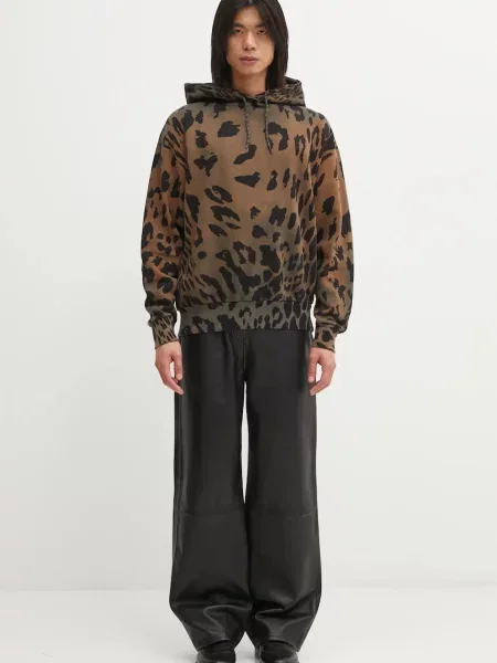 Кофта Aries Leopard Hoodie