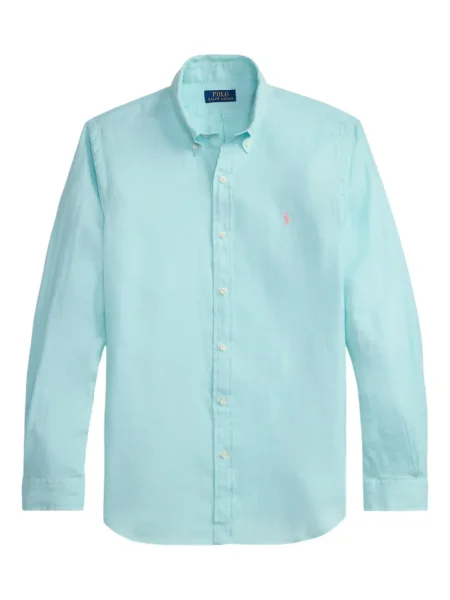 Czapka z daszkiem Polo Ralph Lauren w kratkę z twillu biznesowa niebieska