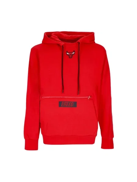 Bluza z kapturem Nike polarowa z kapturem czerwona