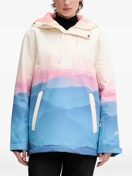 Geacă Rip Curl cu glugă cu imagine albastru