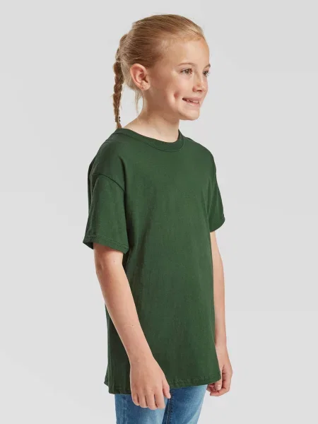 Tricou copii Fruit Of The Loom verde