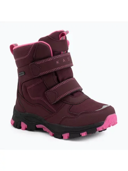 Cizme de zăpadă pentru copii KADVA Snowey Mid WP roz