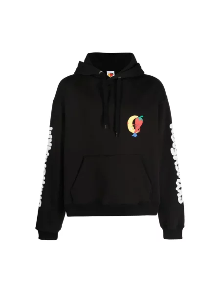 Bluza z kapturem Sky High Farm z kapturem czarna